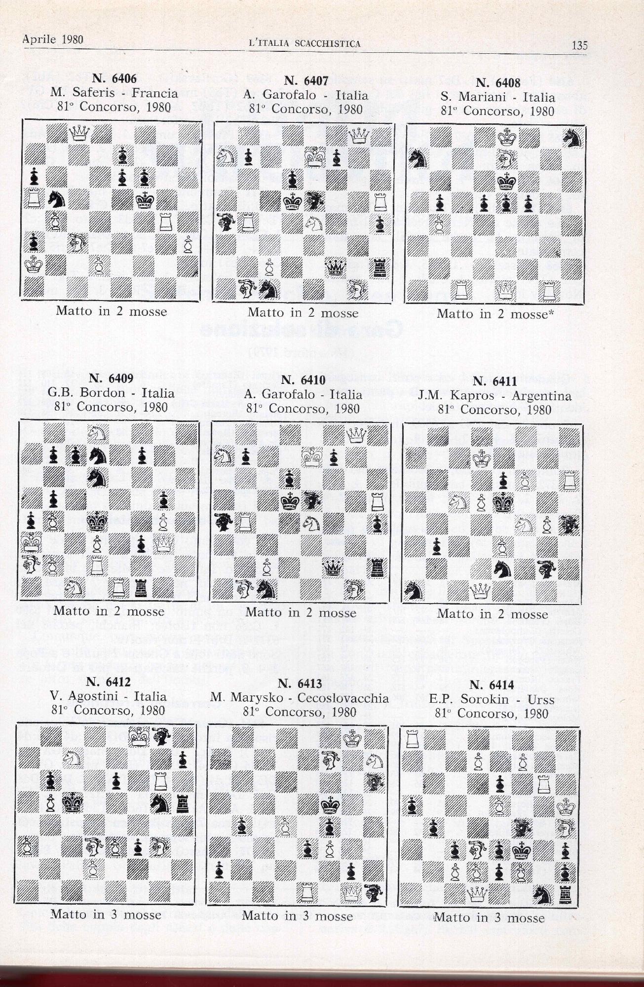 L'Italia Scacchistica dal 1911 la rivista dello scacchista italiano. Anno …