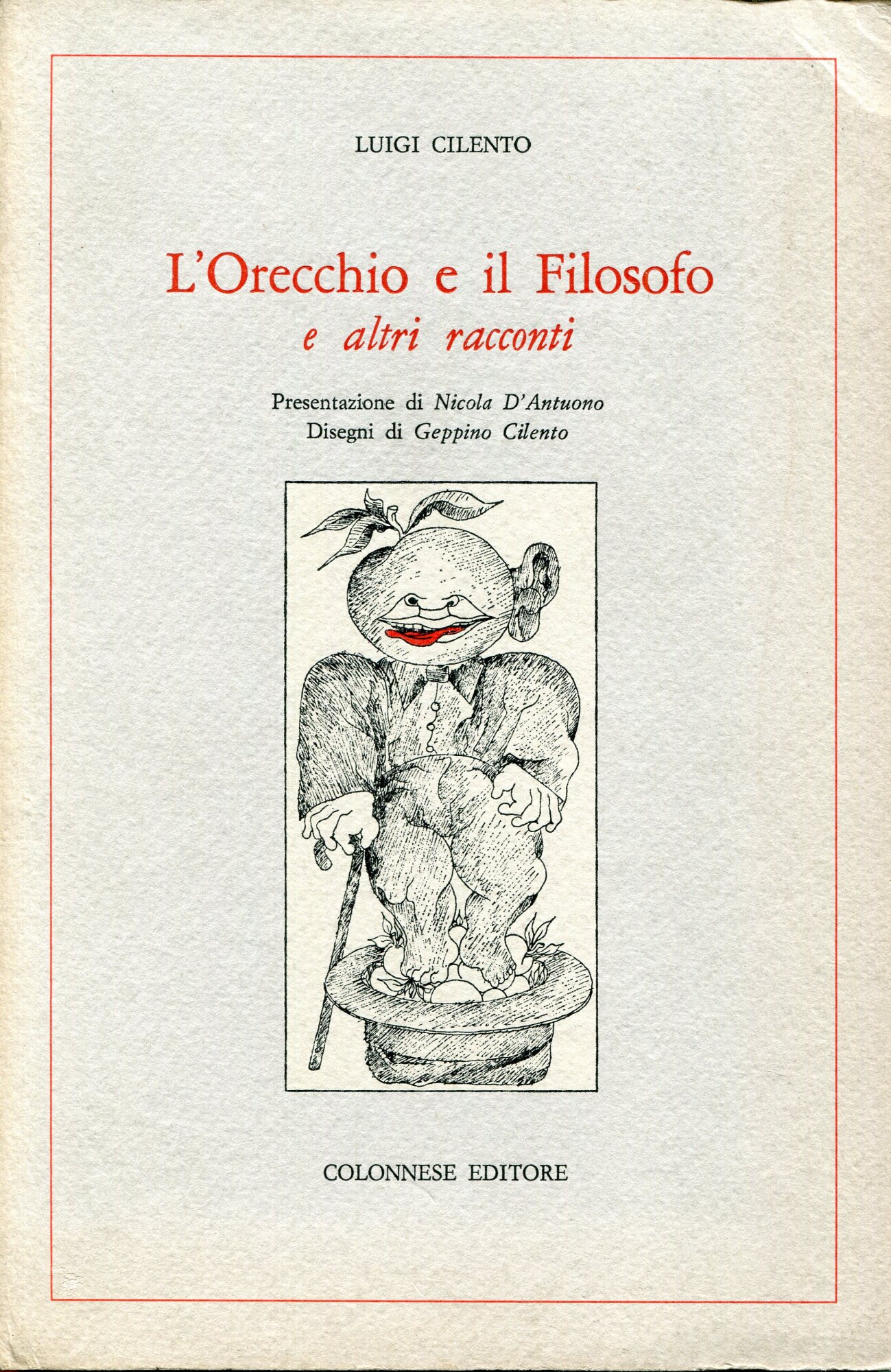 L'orecchio e il filosofo : e altri racconti , presentazione …