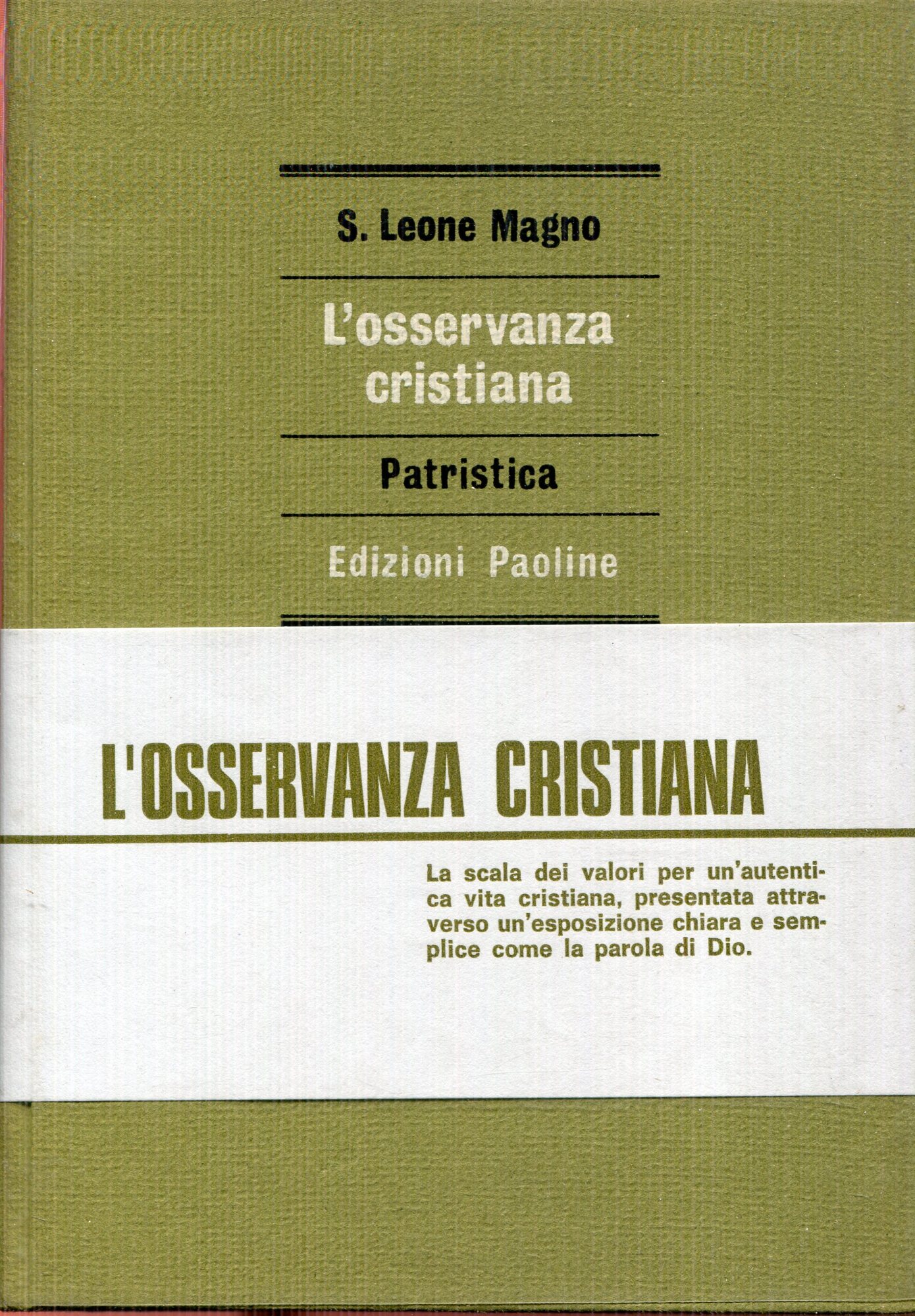 L'osservanza Cristiana : sermoni. Versione, introduzione e note a cura …