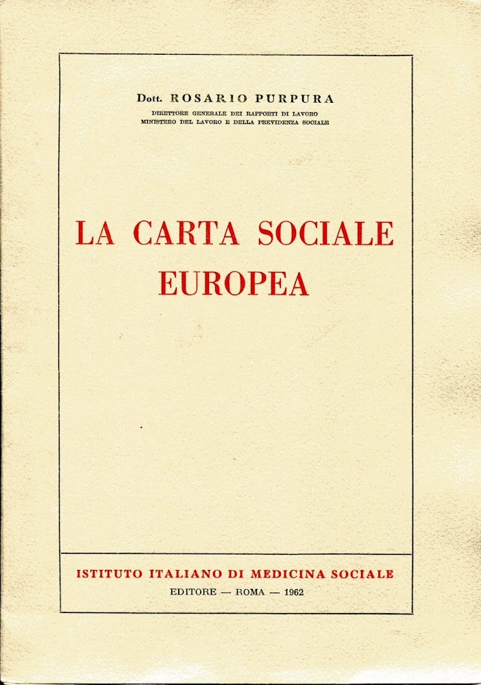 La Carta Sociale Europea