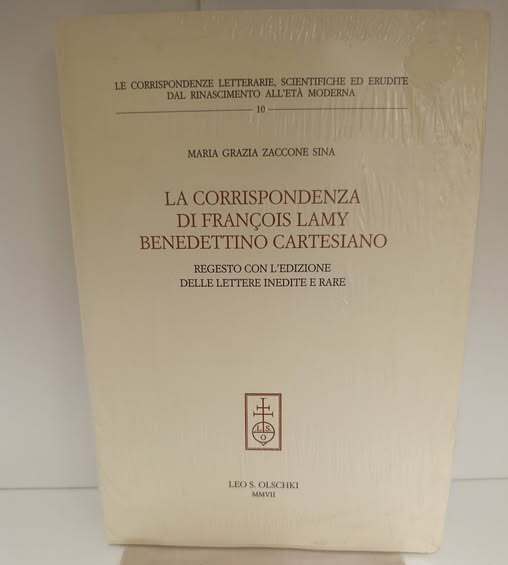 La corrispondenza di François Lamy Benedettino Cartesiano