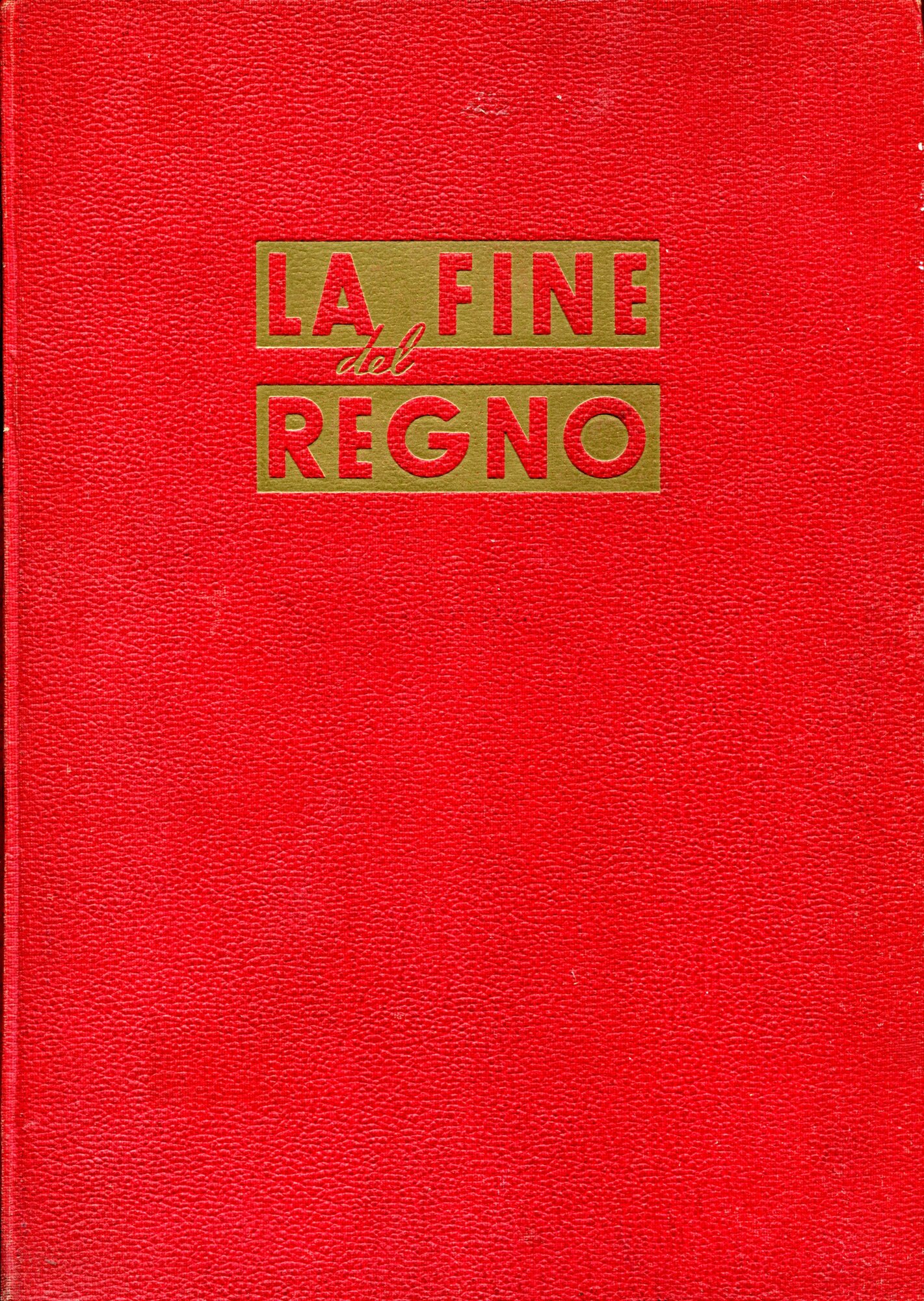 La Fine Del Regno