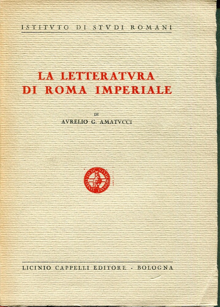 La letteratura di Roma imperiale