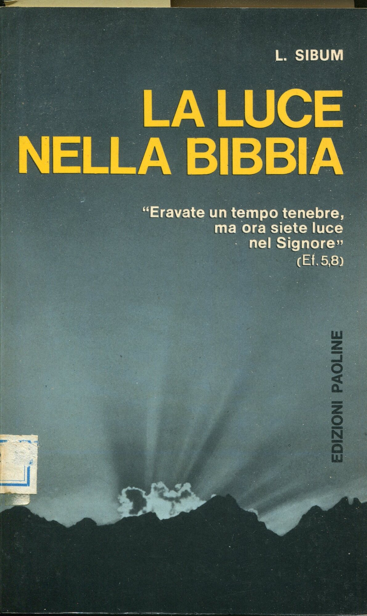 La luce nella Bibbia