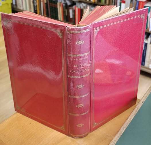 La religion dans les constitutions des états modernes : recueil …