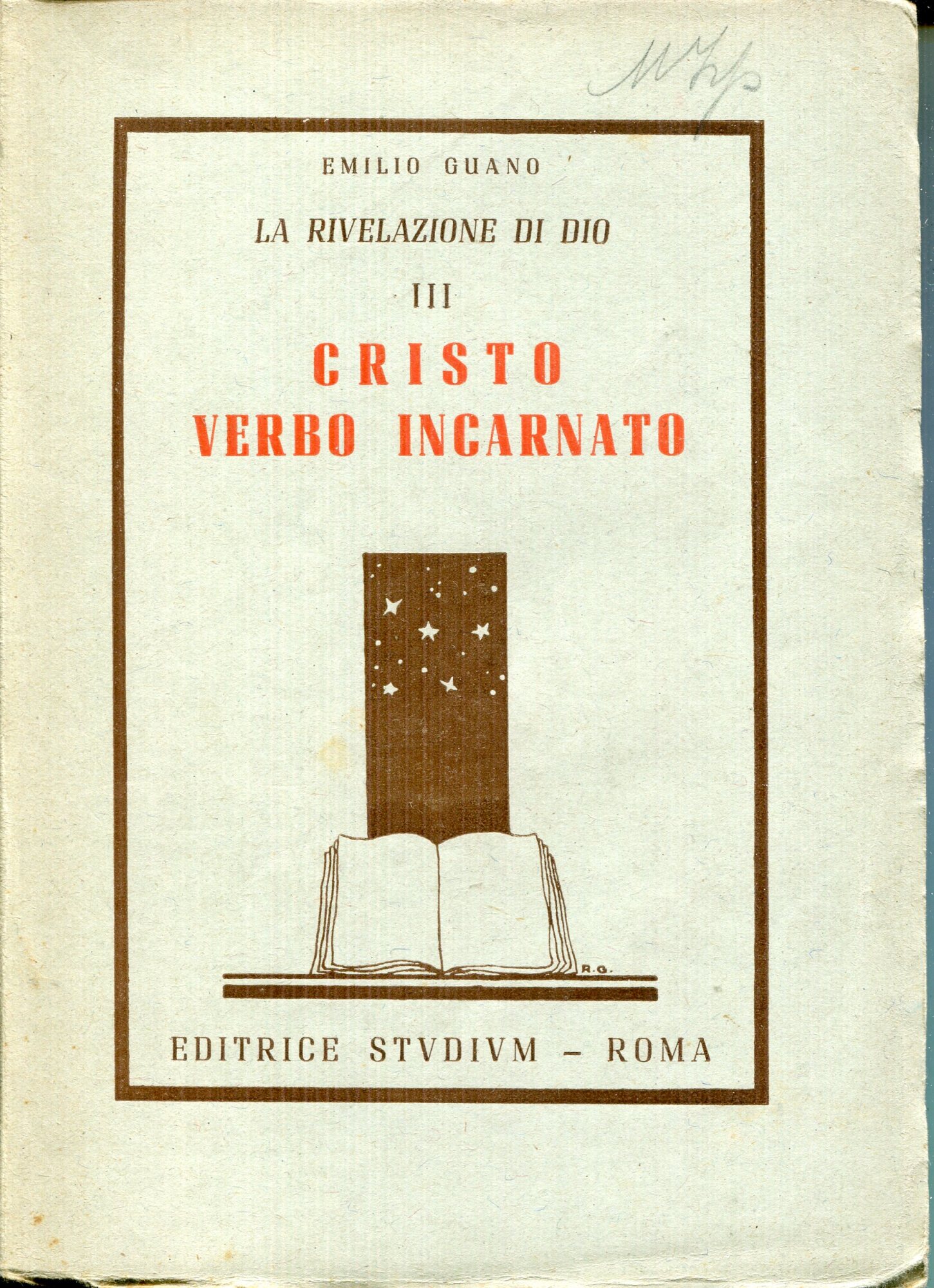 La rivelazione di Dio 3: Cristo verbo incarnato