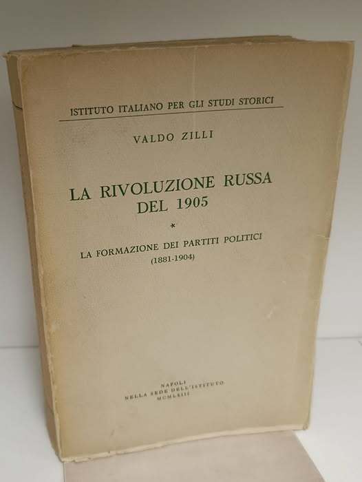 La rivoluzione russa del 1905 : la formazione dei partiti …