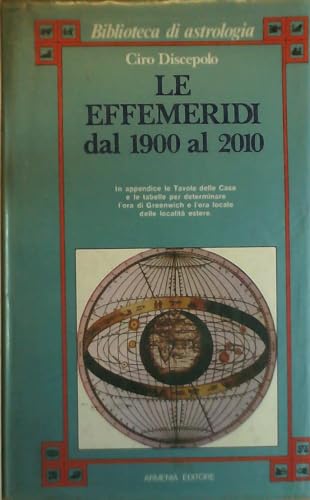 Le effemeridi dal 1900 al 2010