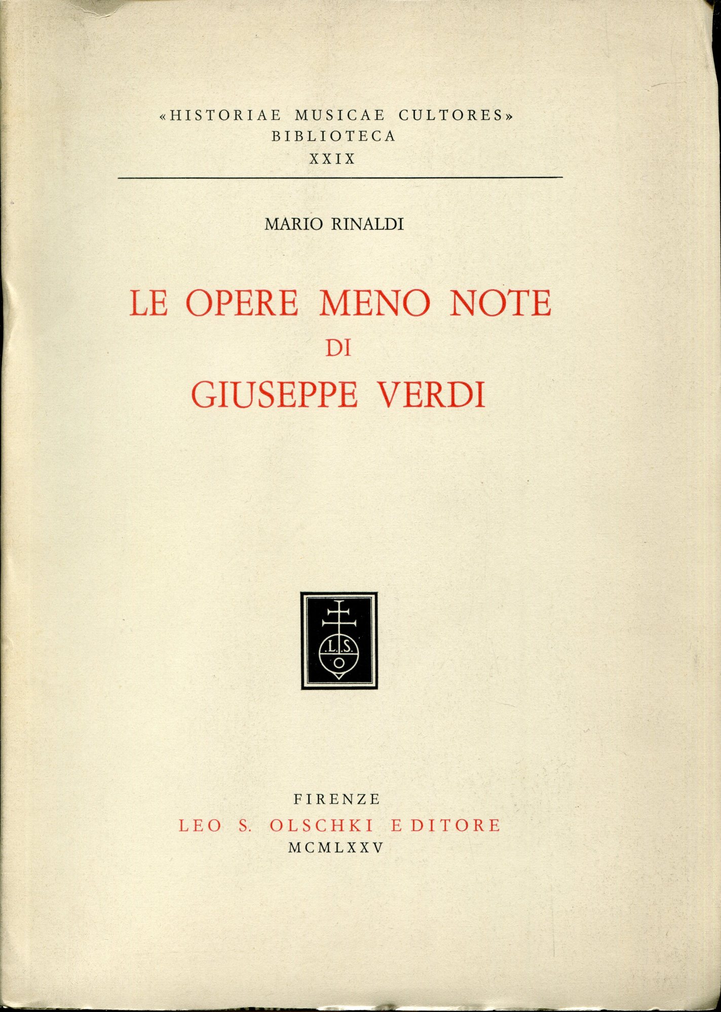 Le opere meno note di Giuseppe Verdi