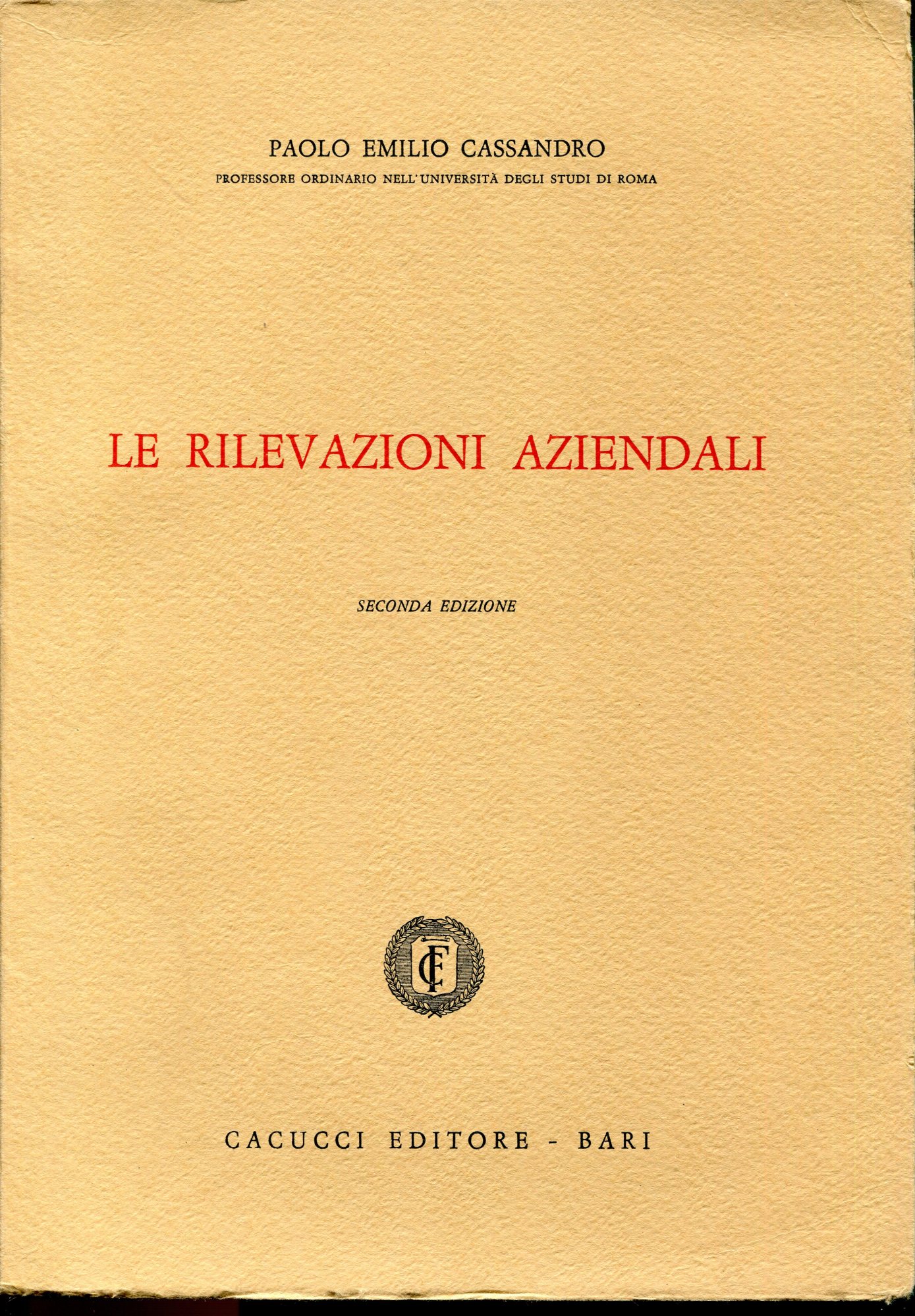 Le rilevazioni aziendali