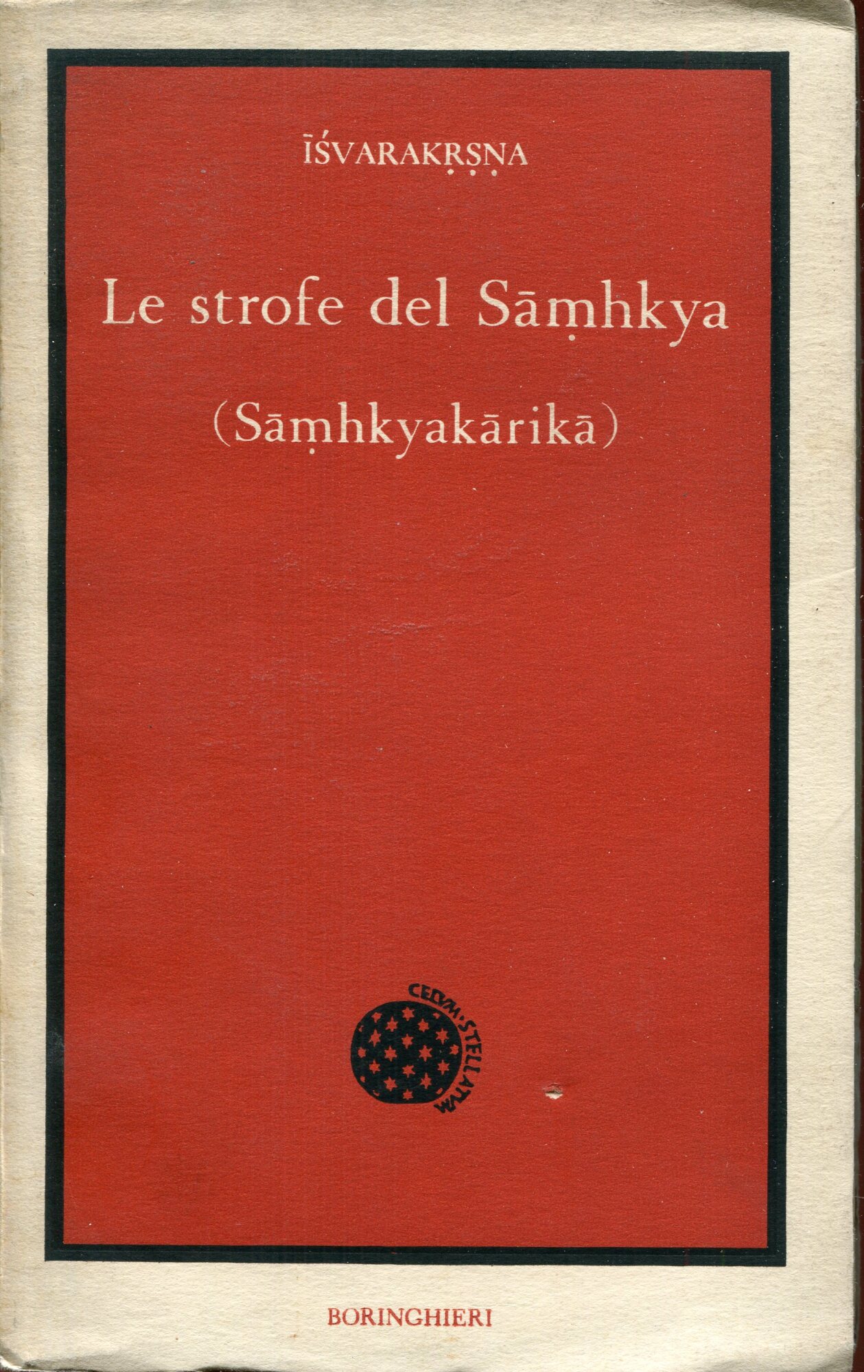 Le strofe del Samhkya (Samhkyakarika).