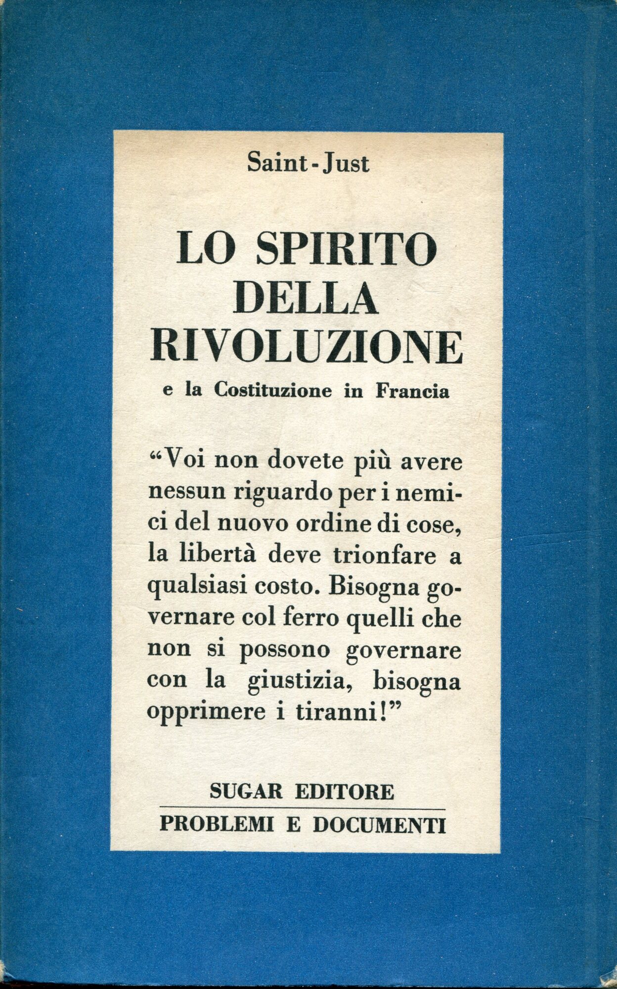 Lo spirito della Rivoluzione e la Costituzione in Francia