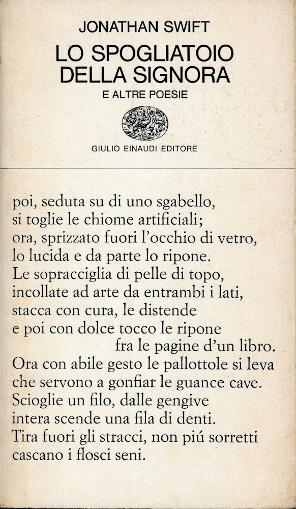 Lo spogliatoio della signora : e altre poesie, a cura …