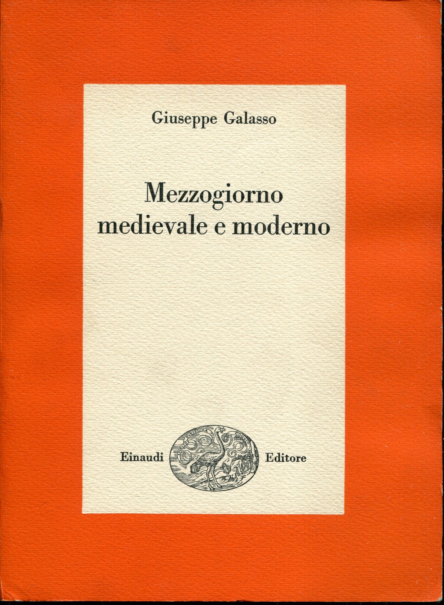 Mezzogiorno medievale e moderno