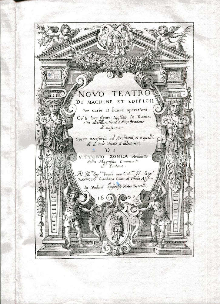 Novo teatro di machine et edificii per uarie et sicure …