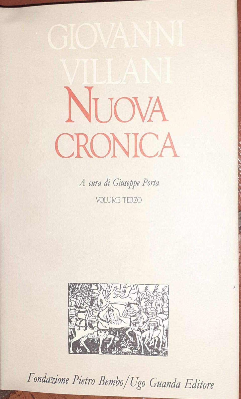 Nuova cronica. Libri XII-XIII (Vol. 3). Edizione critica a cura …