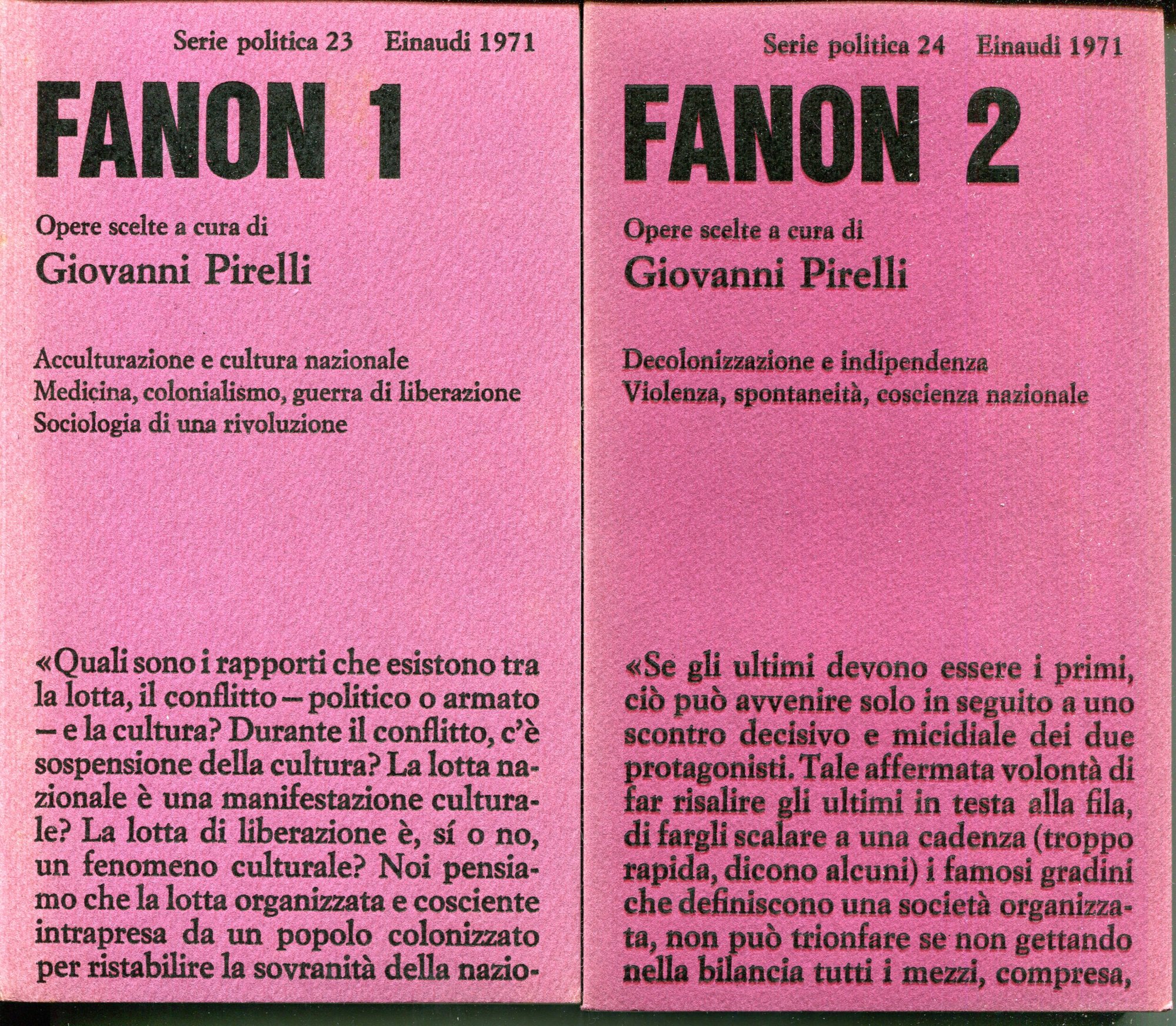 Opere scelte di Frantz Fanon: 1: Acculturazione e cultura nazionale. …