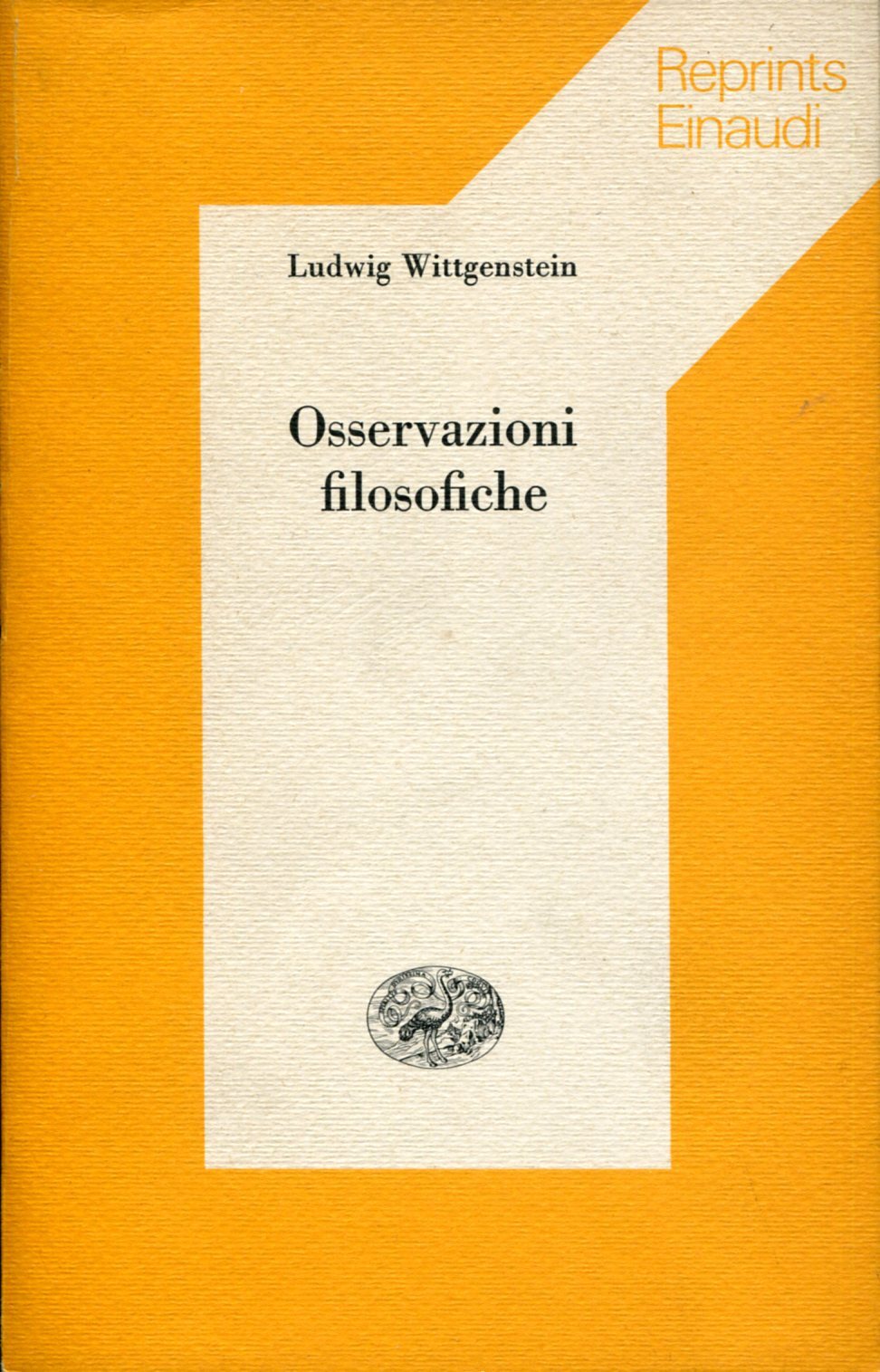 Osservazioni filosofiche. Nuova edizione a cura di Marino Rosso