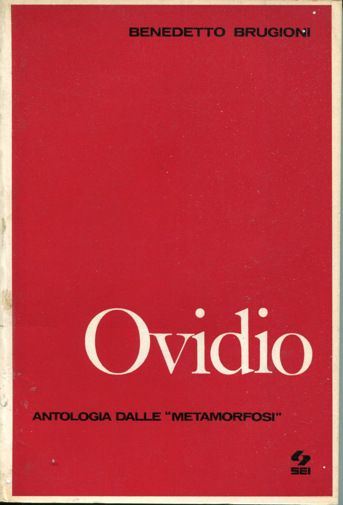 Ovidio : antologia dalle Metamorfosi