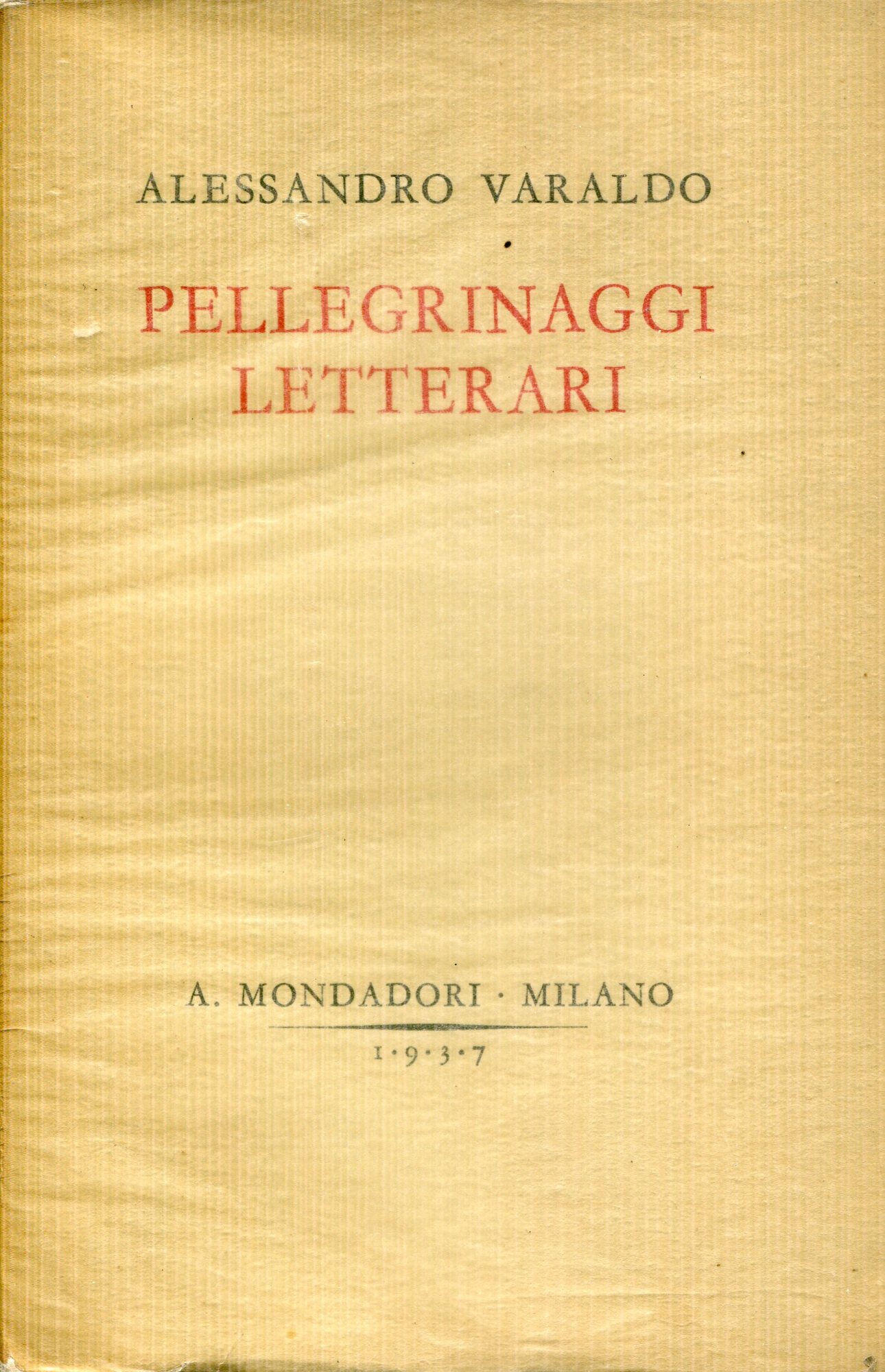 Pellegrinaggi letterari