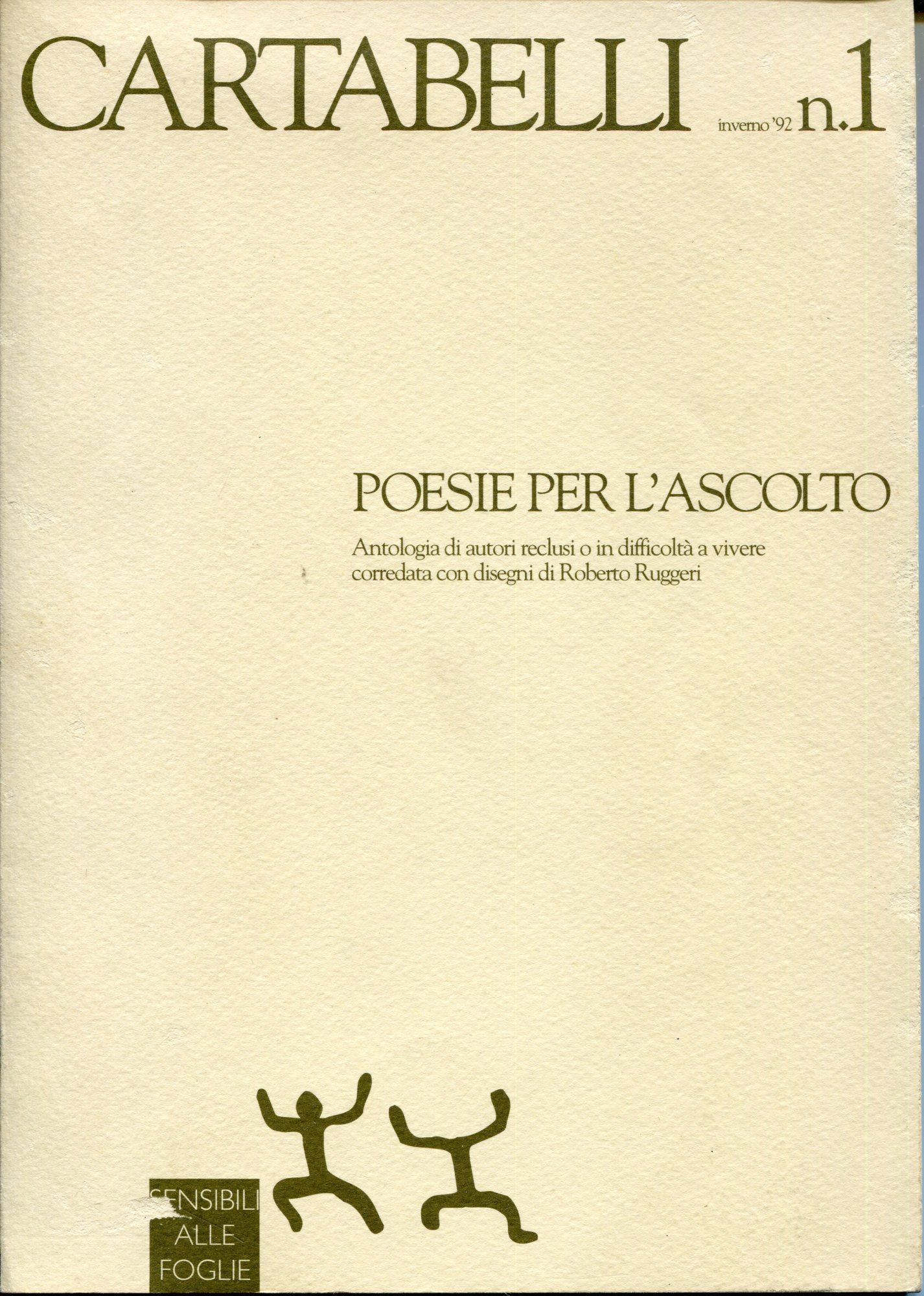 Poesie per l'ascolto, antologia di autori reclusi o in difficoltà …