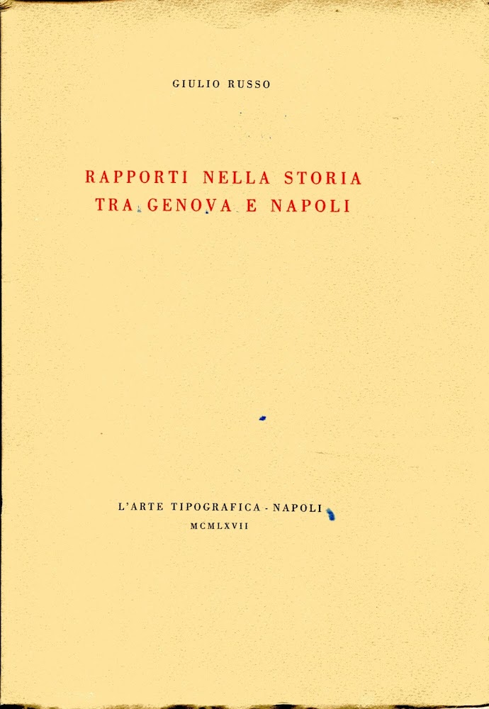Rapporti nella storia tra Genova e Napoli