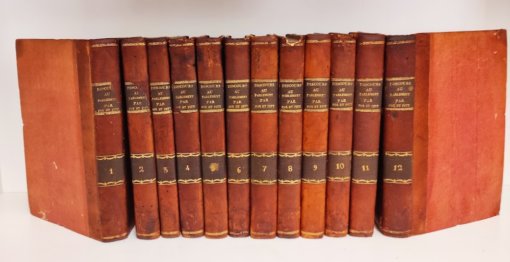 Recueil de discours prononces au Parlement d'Angleterre, par J.-C. Fox …