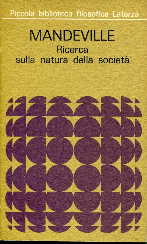 Ricerca sulla natura della società ; con il Saggio sulla …