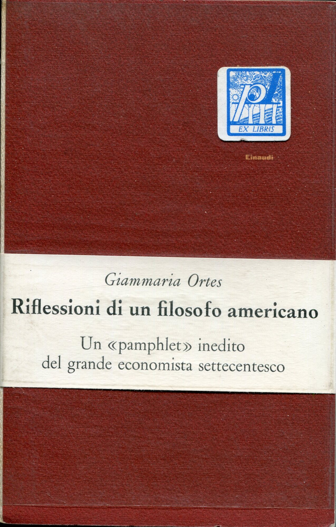 Riflessioni di un filosofo americano