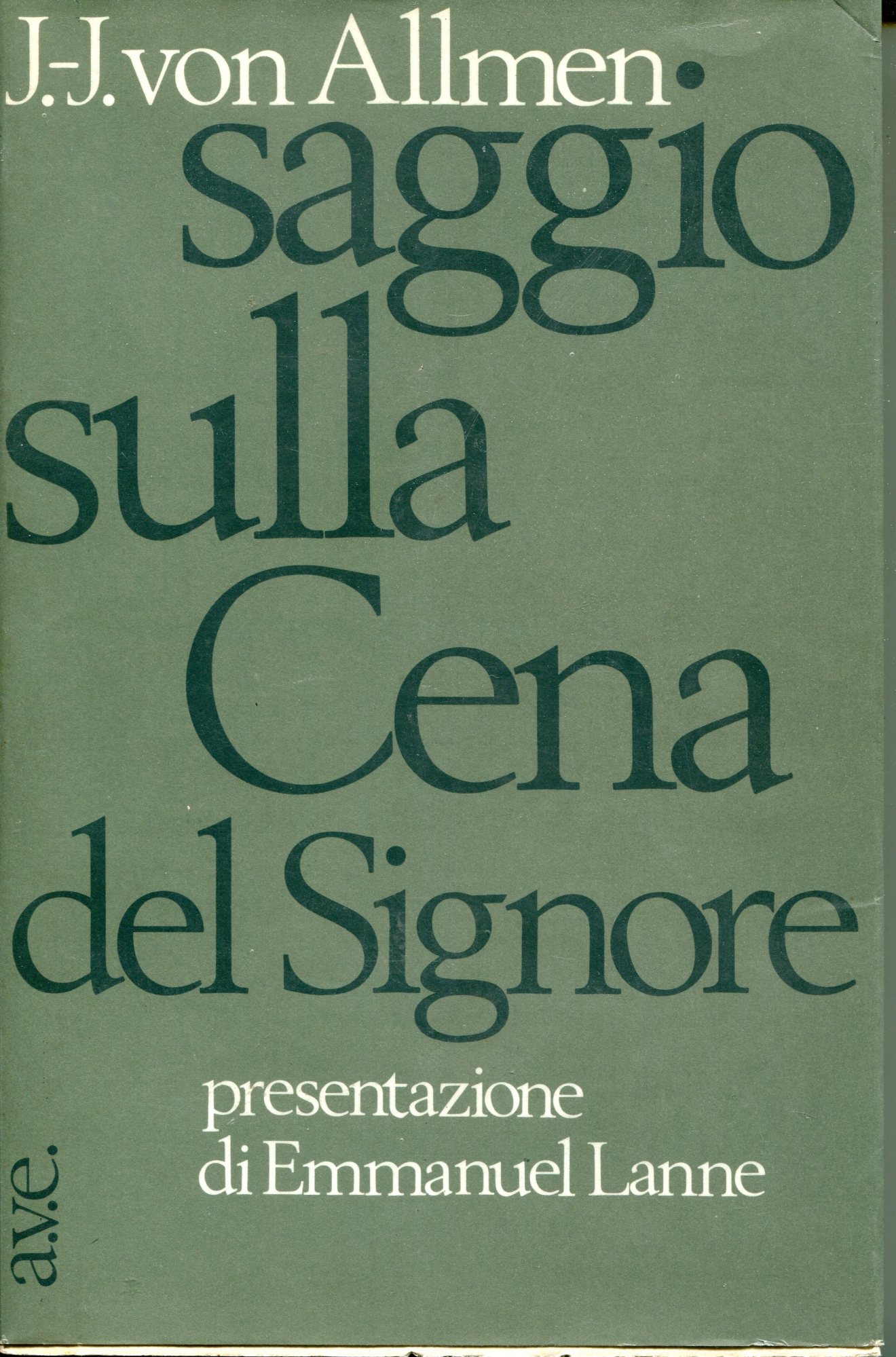 Saggio sulla cena del Signore