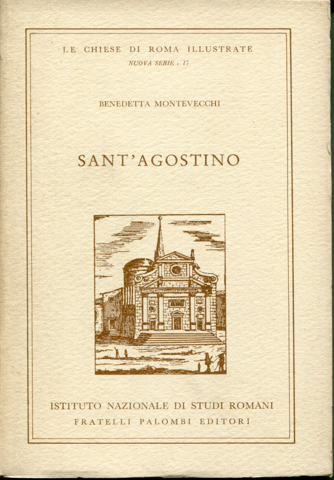 Sant'Agostino. Le chiese di Roma illustrate. N.S ; 17