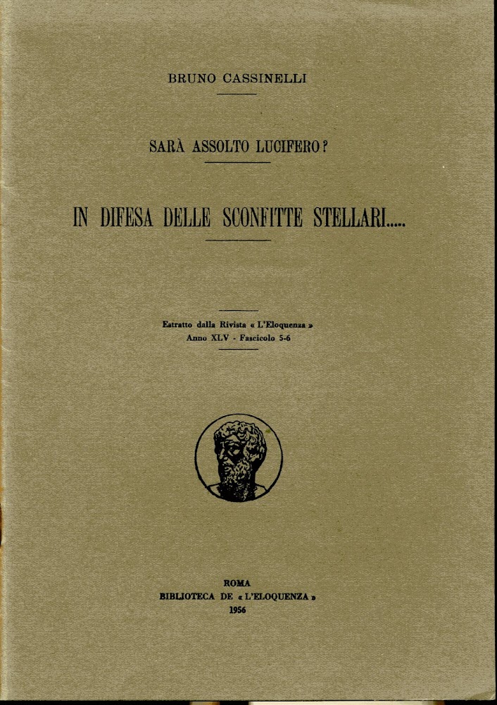 Sarà assoluto Lucifero? In difesa delle sconfitte stellari .... Estratto …
