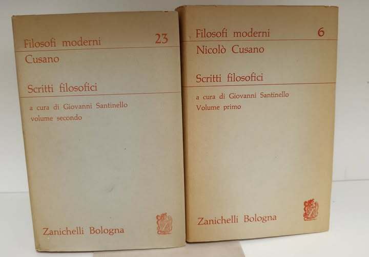 Scritti filosofici, 2 Volumi. 1: Idiota ; De possest ; …