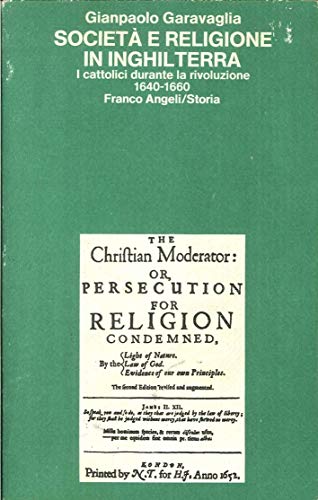Società e religione in Inghilterra. I cattolici durante la rivoluzione …