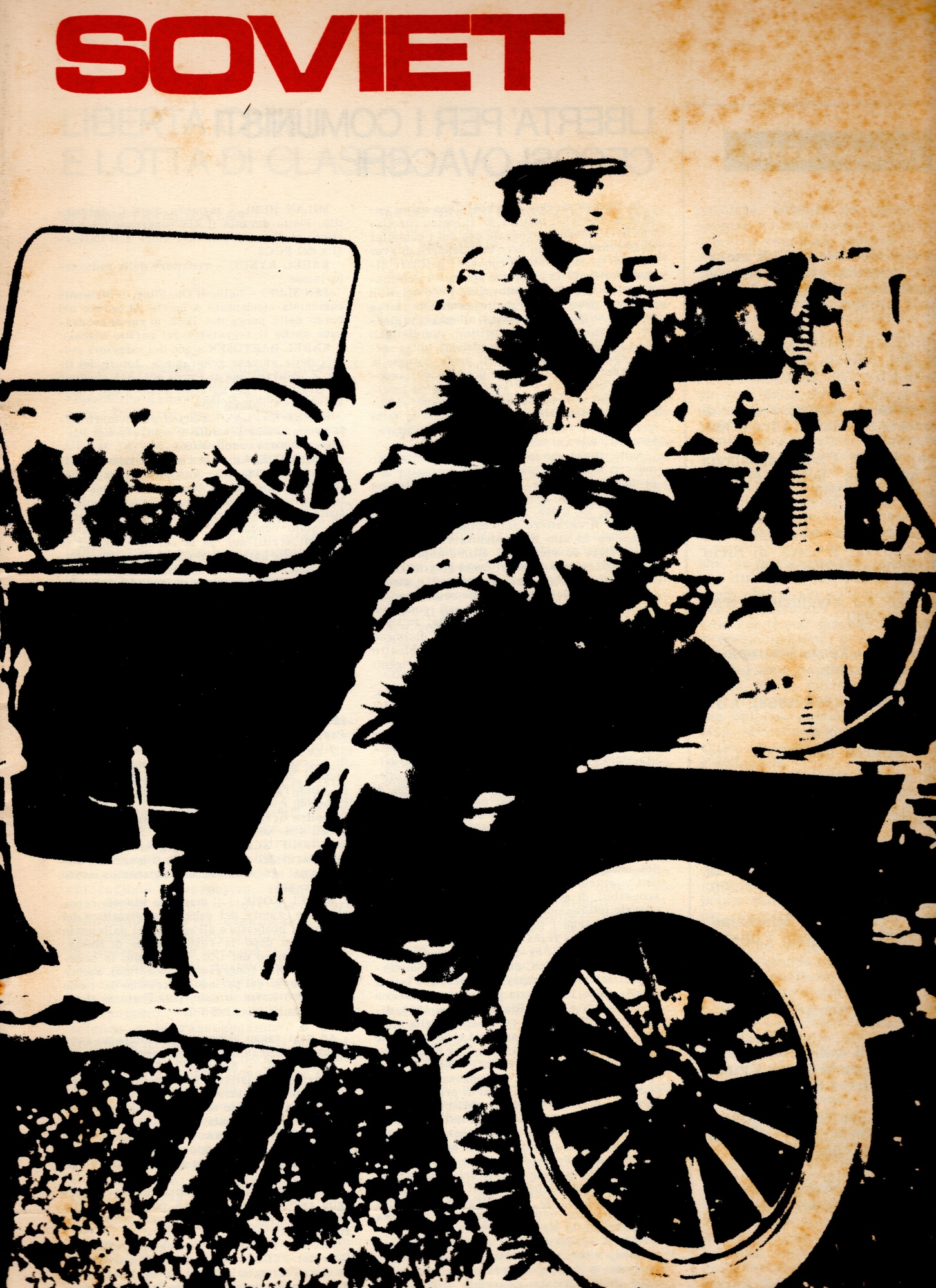 Soviet, giornale dei nuclei comunisti rivoluzionari. Numero 2 - febbraio1972