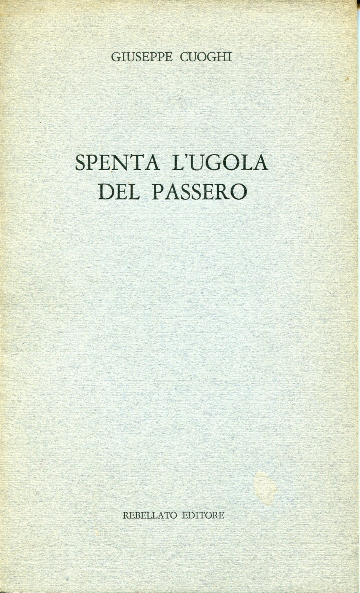 Spenta l'ugola del passero