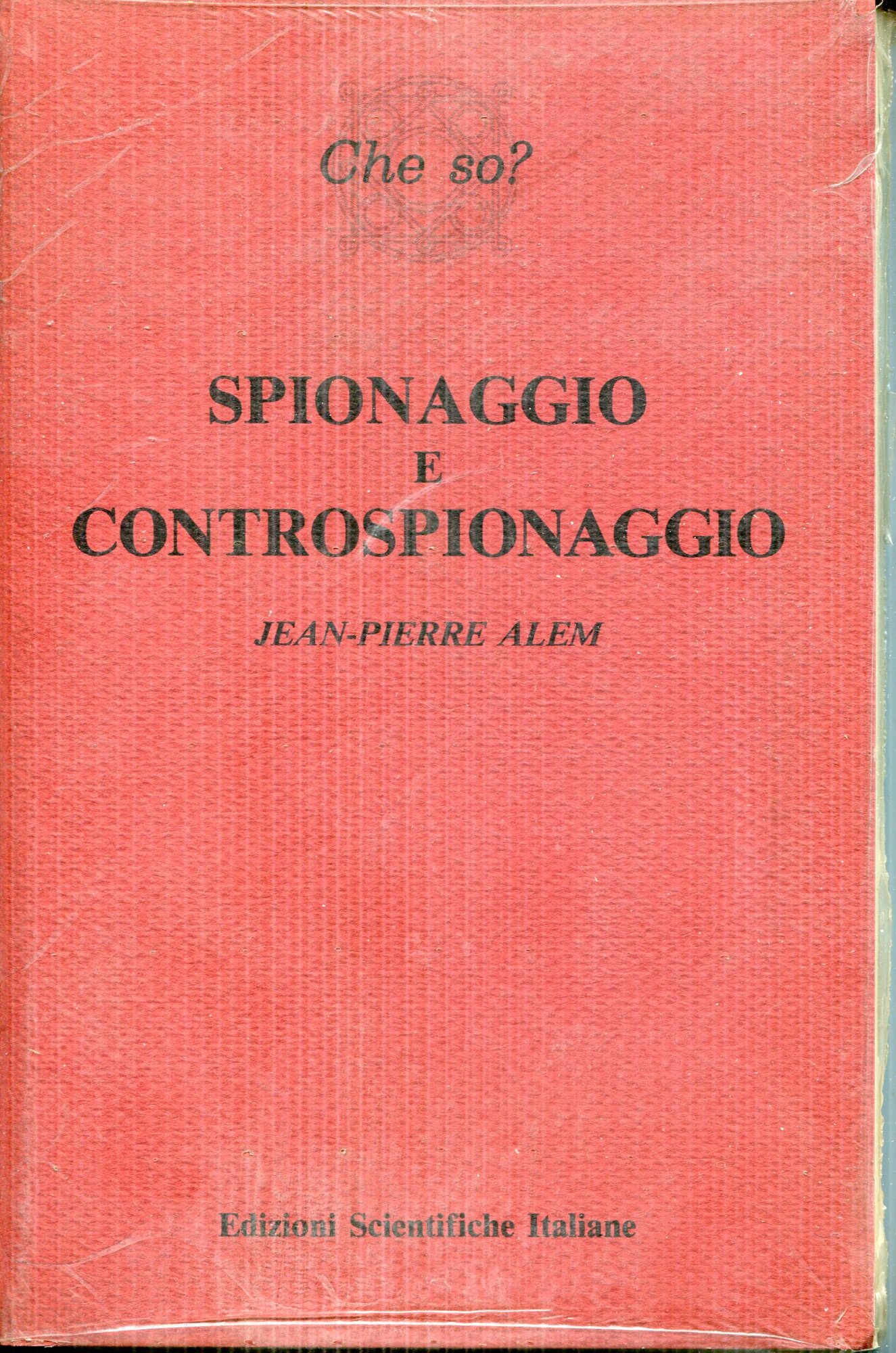 Spionaggio e controspionaggio