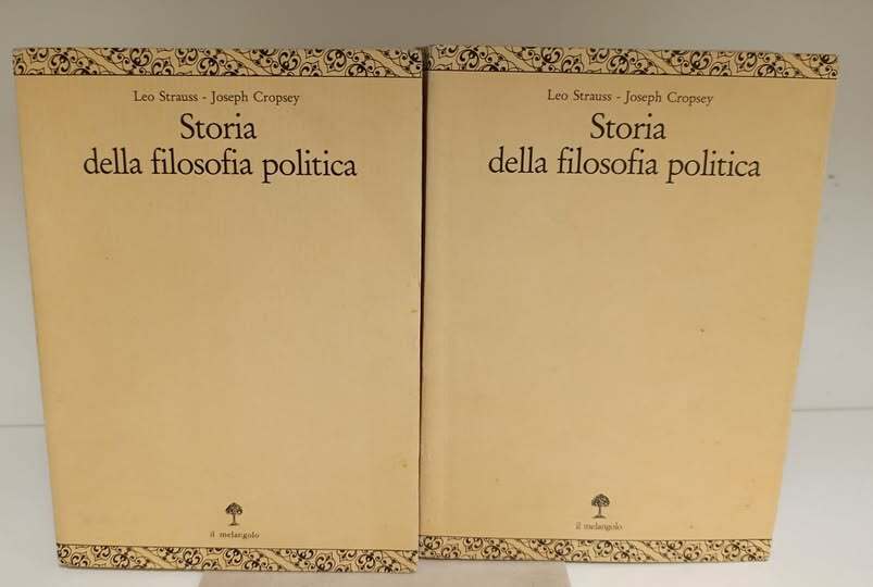 Storia della filosofia politica, 2 volumi, edizione italiana a cura …