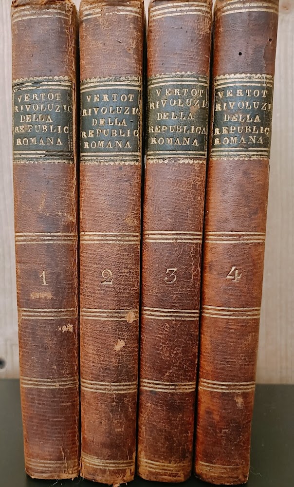 Storia delle rivoluzioni accadute nel governo della Repubblica Romana dell'abate …