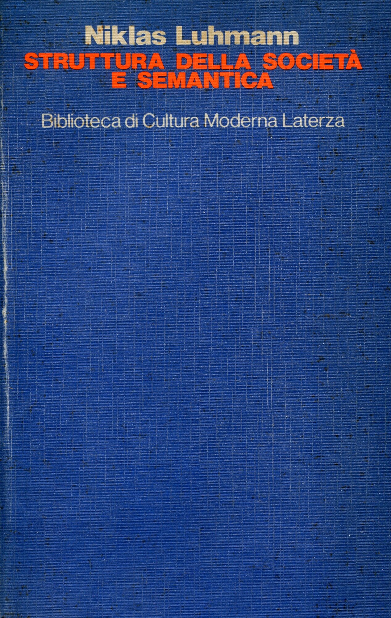 Struttura della società e semantica