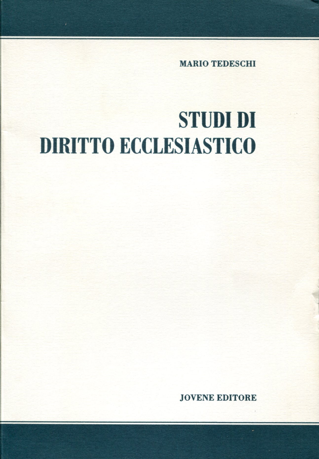 Studi di diritto ecclesiastico