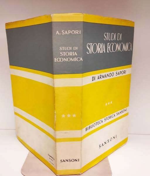 Studi di storia economica: Terzo volume