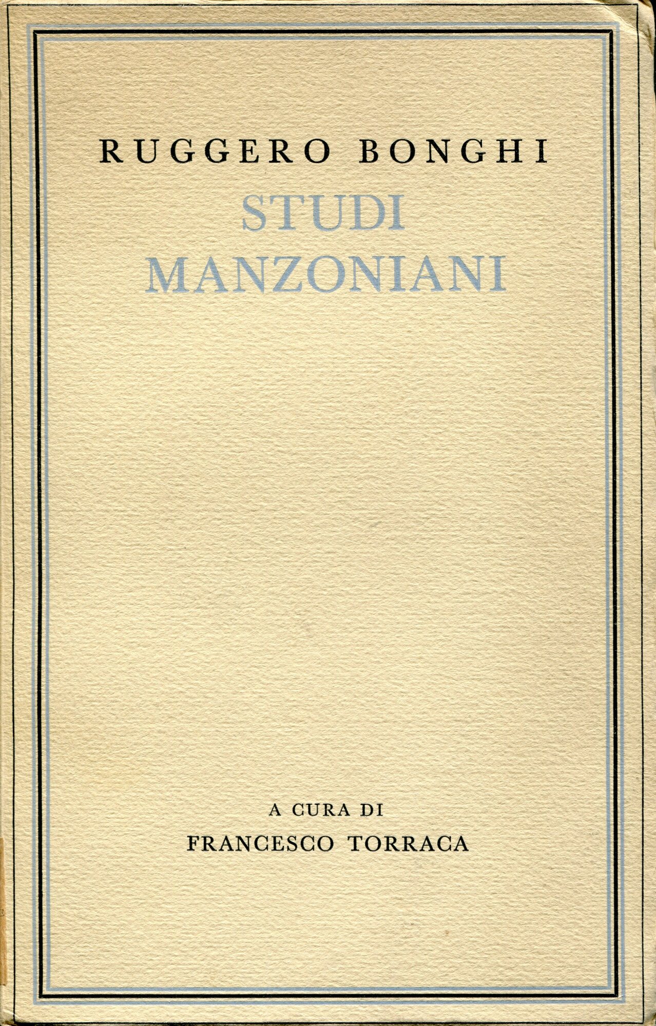 Studi manzoniani