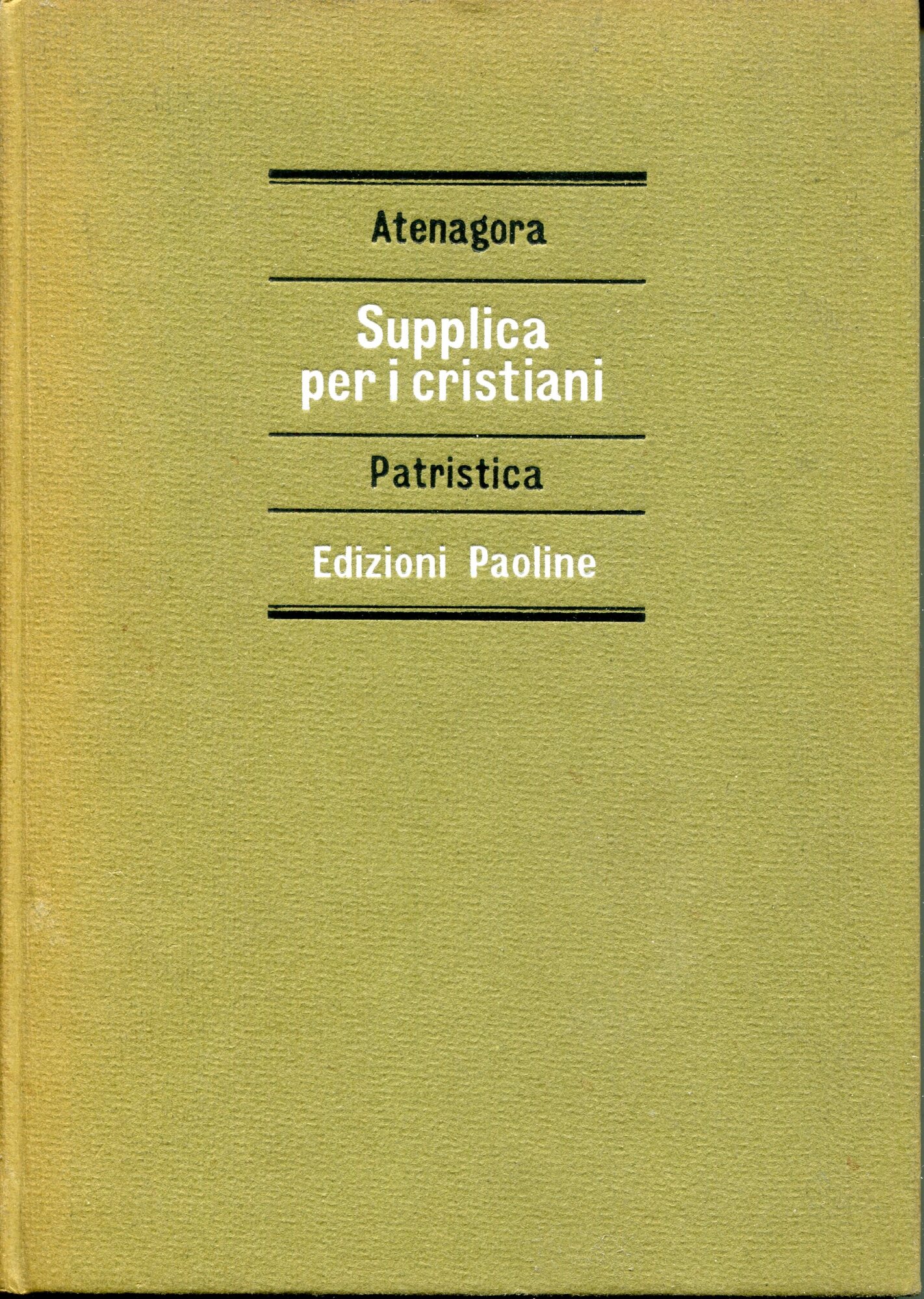 Supplica per i cristiani