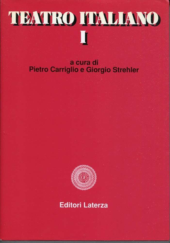 Teatro italiano (Vol. 1)