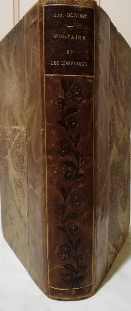 Voltaire et les comédiens interprètes de son théâtre. Etude sur …