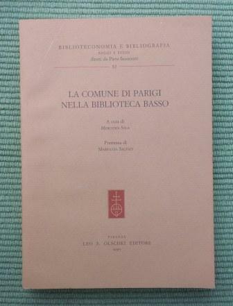 LA COMUNE DI PARIGI NELLA BIBLIOTECA BASSO