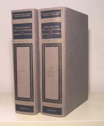CONCORDANZE DEL CANZONIERE DI FRANCESCO PETRARCA