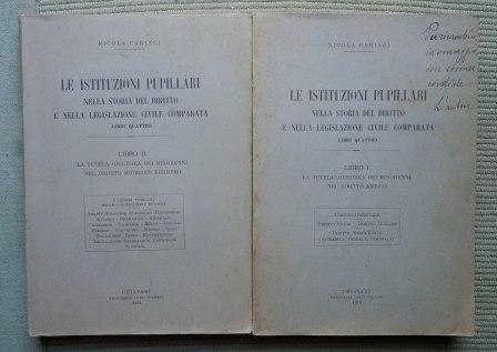 LE ISTITUZIONI PUPILLARI NELLA STORIA DEL DIRITTO E NELLA LEGISLAZIONE …
