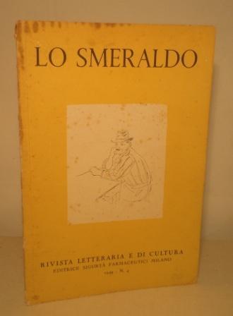 LO SMERALDO - RIVISTA LETTERARIA E DI CULTURA - N. …